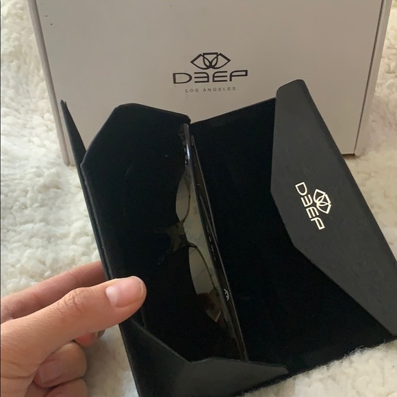 DEEP LA DPLS Sunglasses Origami Hard Protective Case Unisex sunnies - Picture 12 of 16